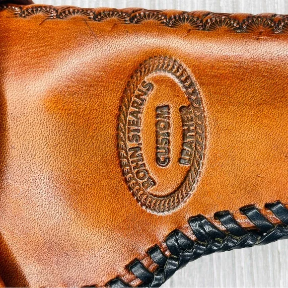 Rohn stearns custom tooled leather holster clip quick release tactical accessory